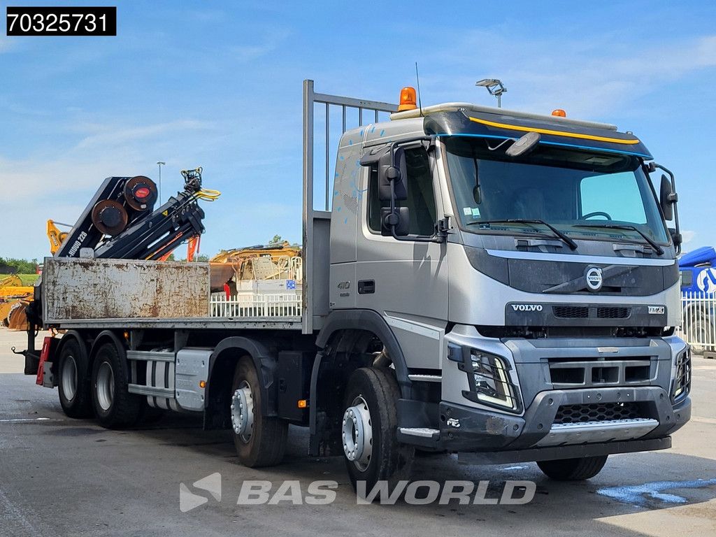 Volvo FMX 410 8X4 HIAB X-Hiduo 228 B-4 Remote Euro 6