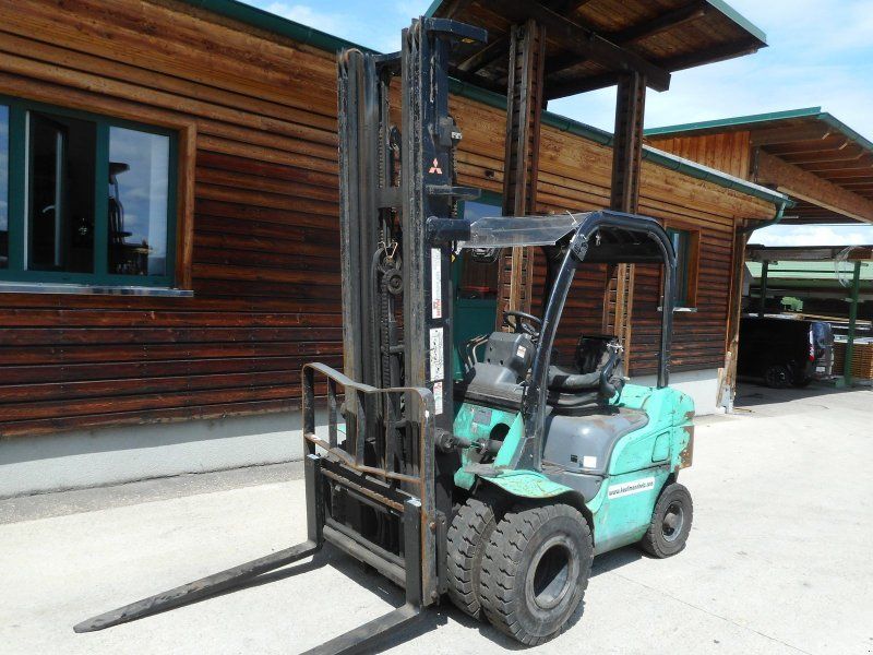 Mitsubishi FD 25 N Tripl 6,4m + SS + Zwillingsreifen