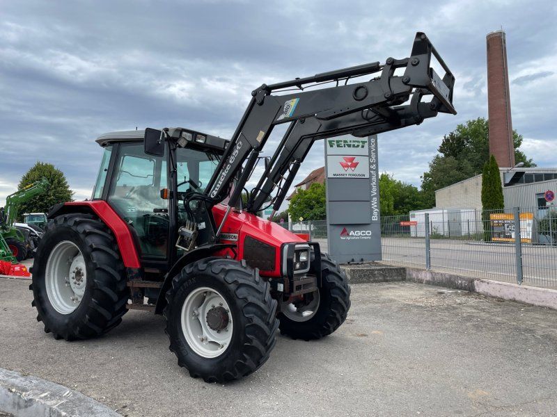 Massey Ferguson 6140 + Quicke Frontlader