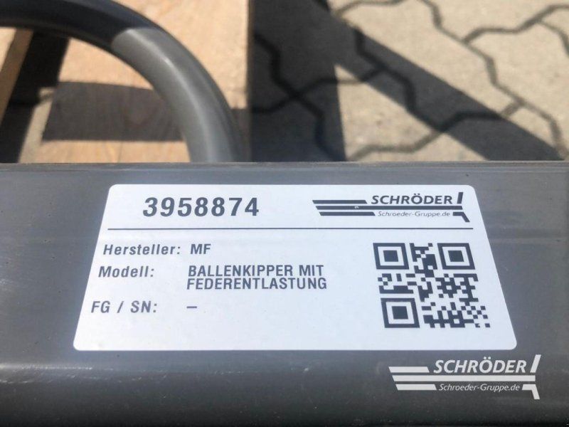 Fendt BALLENAUFSTELLER ( ROTANA / MF RB )