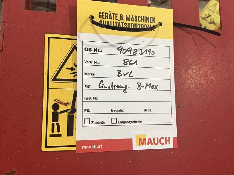 BvL Einstreugerät B-Max 1500