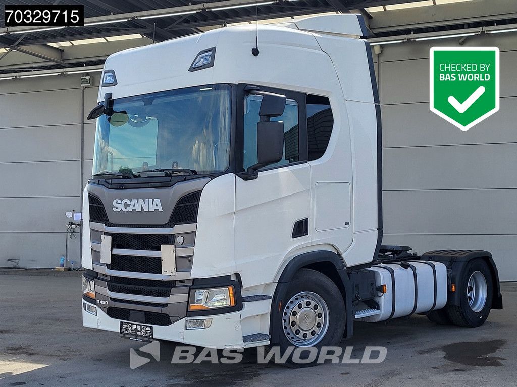Scania R450 4X2 Retarder 2x Tanks Standklima ACC 90% Tyres!
