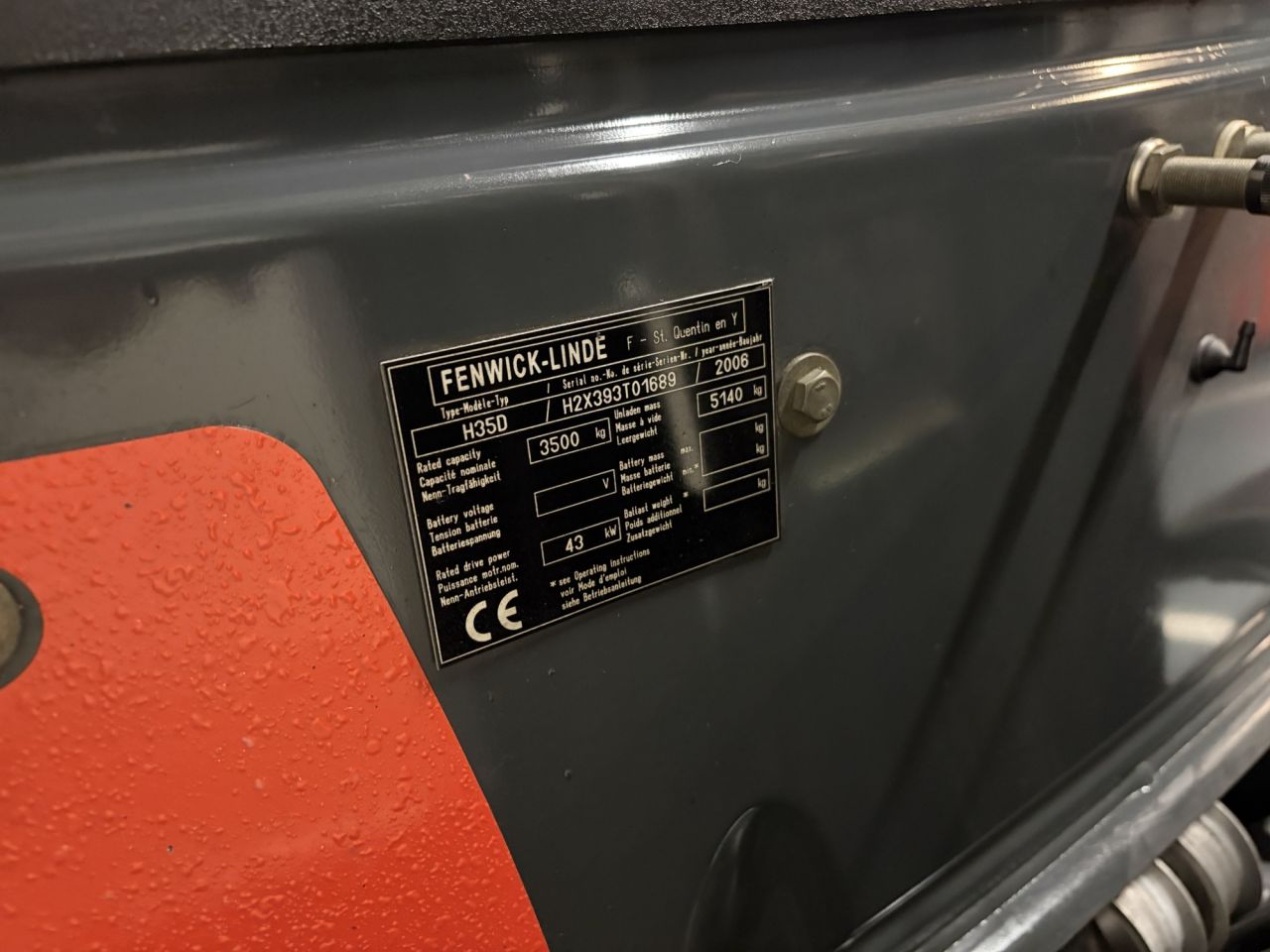 Linde H35D-393