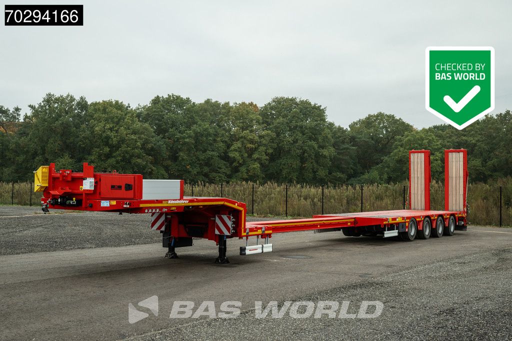 Kässbohrer LB4E 3 axles Extendable Ramps! 1x Lift 3x Steering Axle