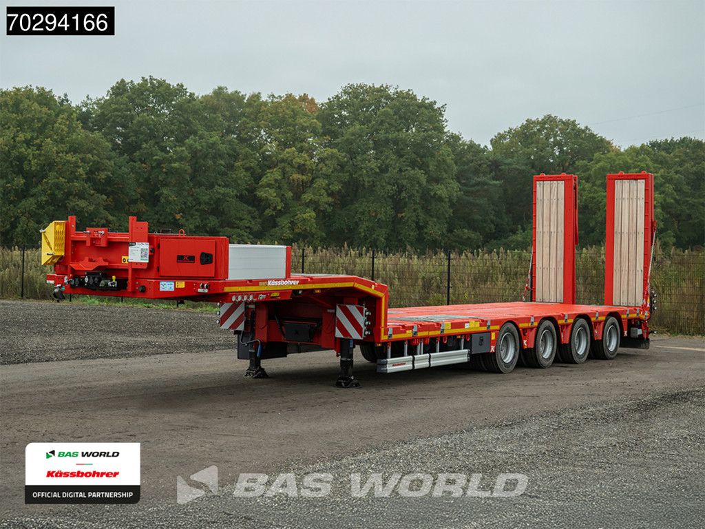 Kässbohrer LB4E 3 axles Extendable Ramps! 1x Lift 3x Steering Axle