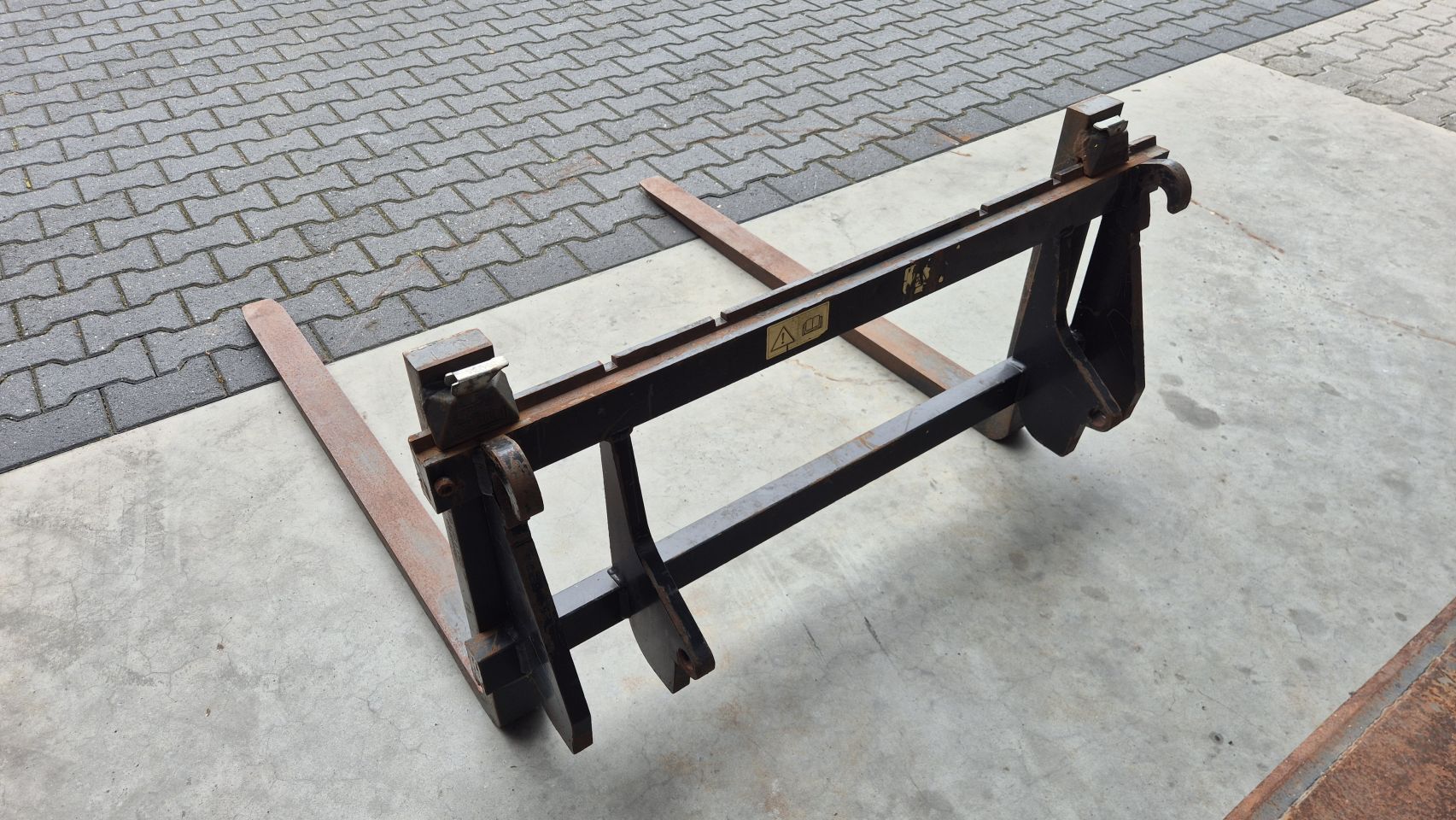 Voorladerbak Frontladerbak bak en palletlepelbord vorkenbord