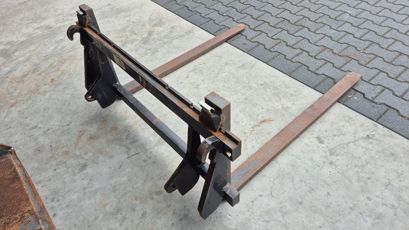 Voorladerbak Frontladerbak bak en palletlepelbord vorkenbord