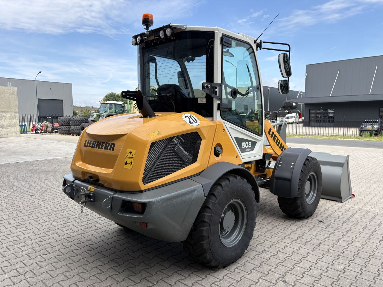 Nieuwe Liebherr 508 Compact
