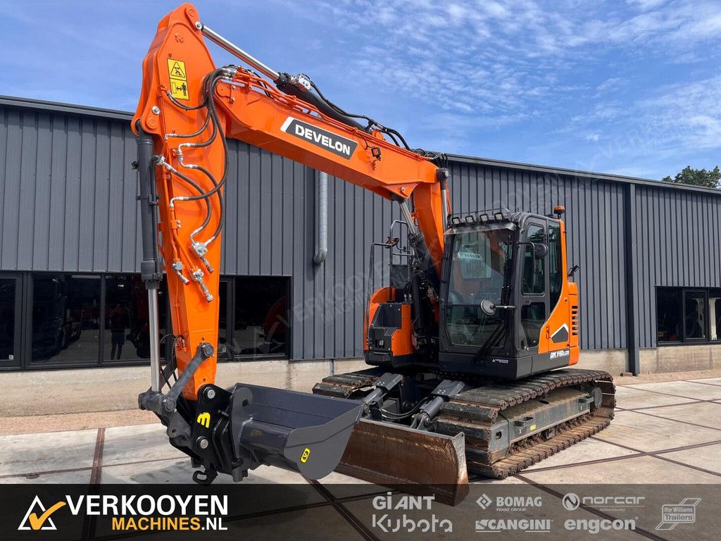 2023 Doosan DX140 LCR-7 VK10818 Develon