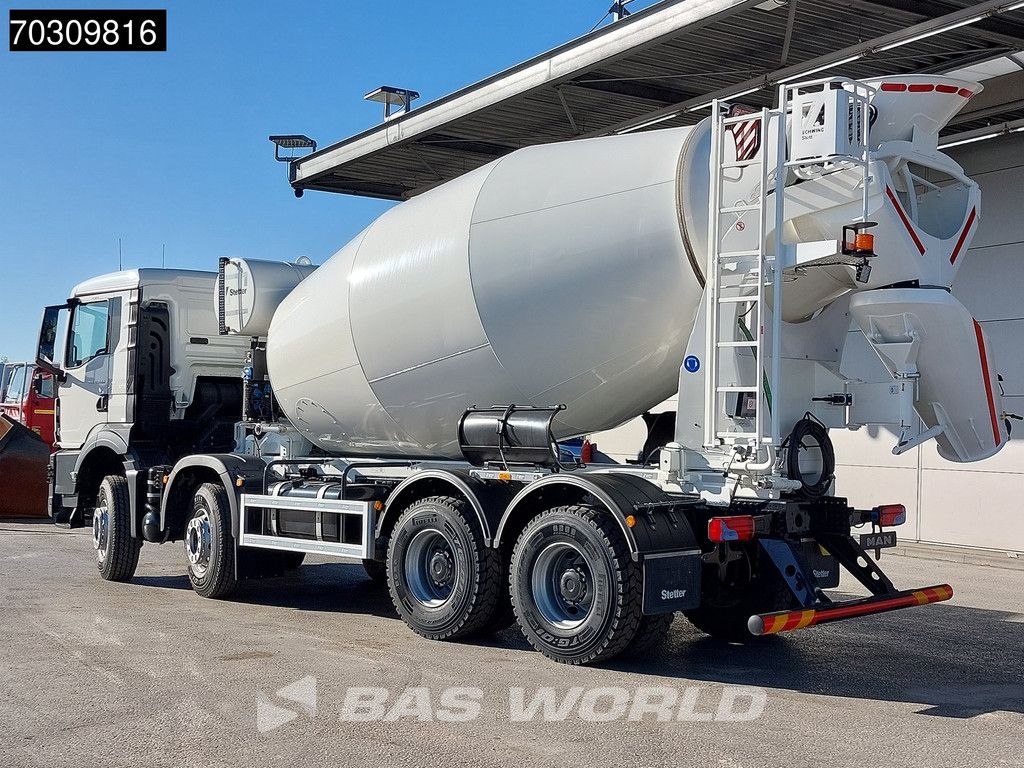 MAN TGS 41.440 8X4 NEW! 12m3 Stetter Mixer Big-Axle Steelsuspension Automatic Euro 6