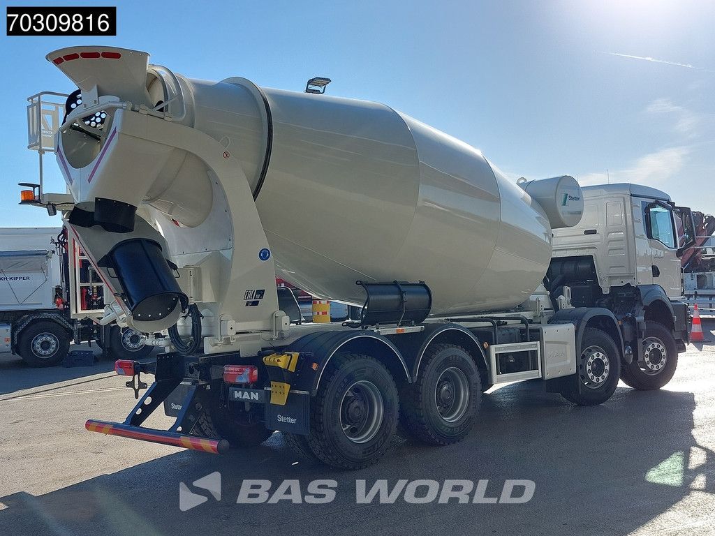 MAN TGS 41.440 8X4 NEW! 12m3 Stetter Mixer Big-Axle Steelsuspension Automatic Euro 6