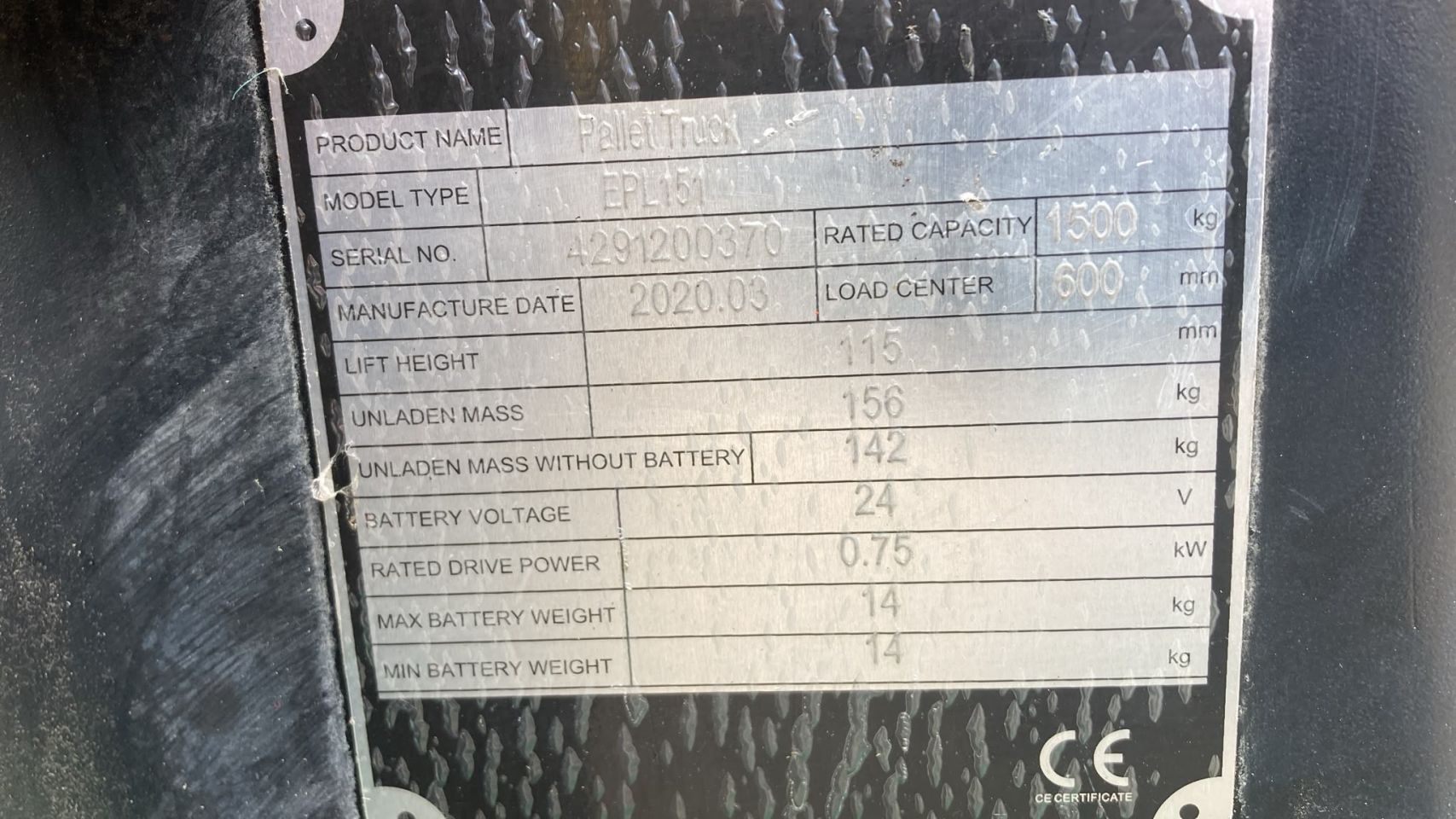 Palketruck List