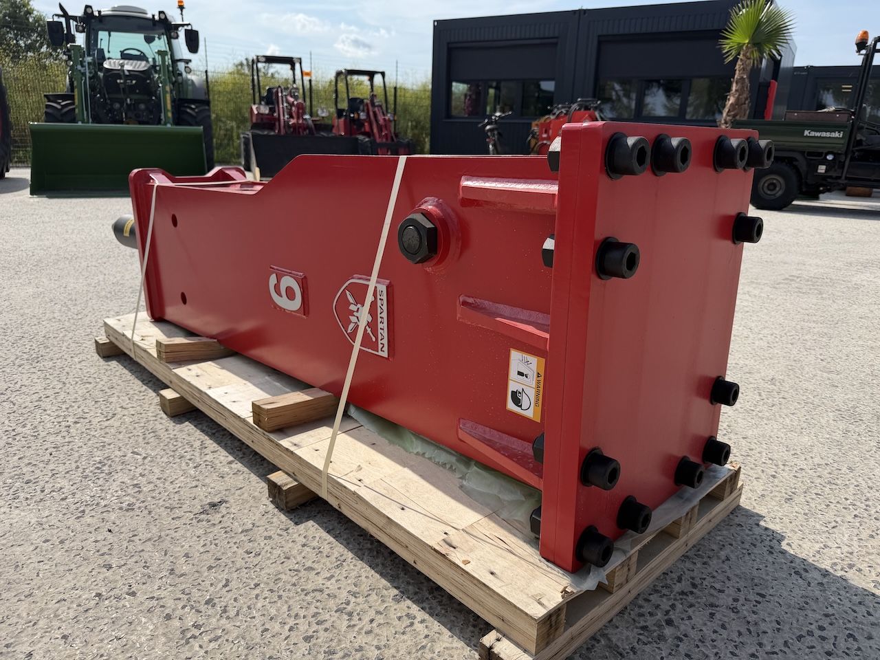 Spartan SP-9 Sloophamer Machine gew 22-34 Tons