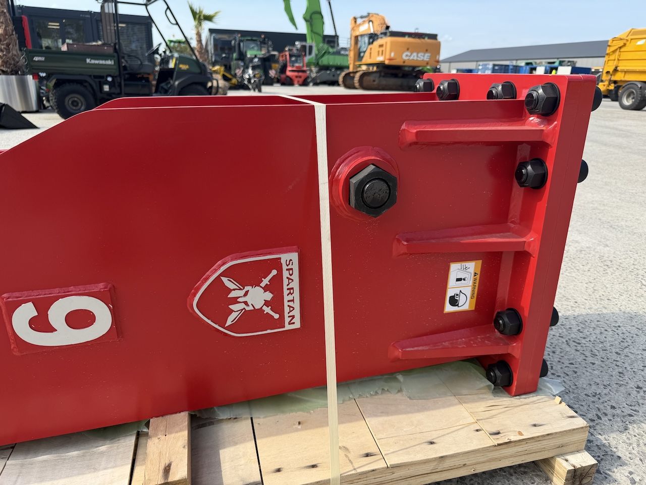 Spartan SP-9 Sloophamer Machine gew 22-34 Tons