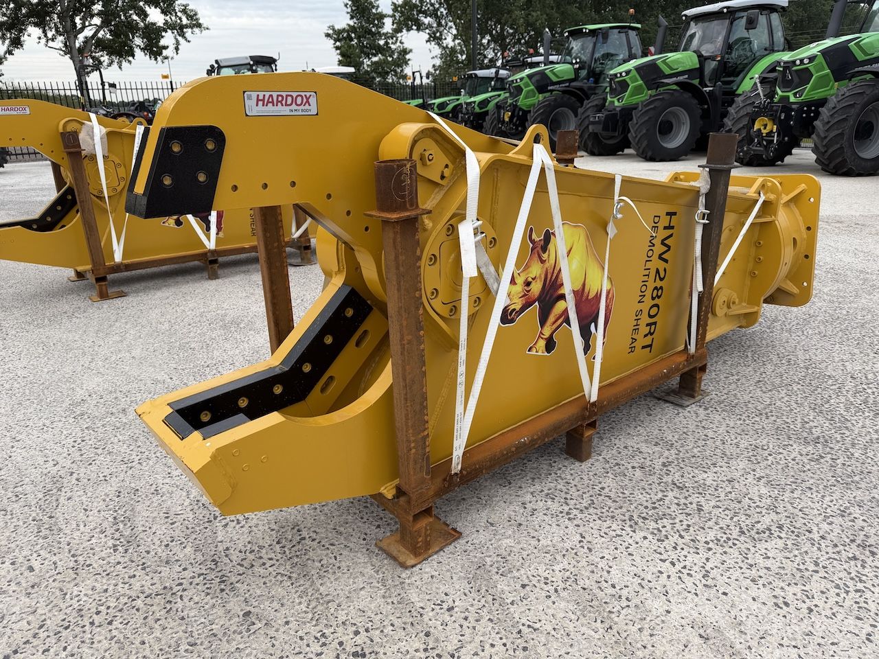 Metaal schaar HW280 RT Machine gew 22-33 ton