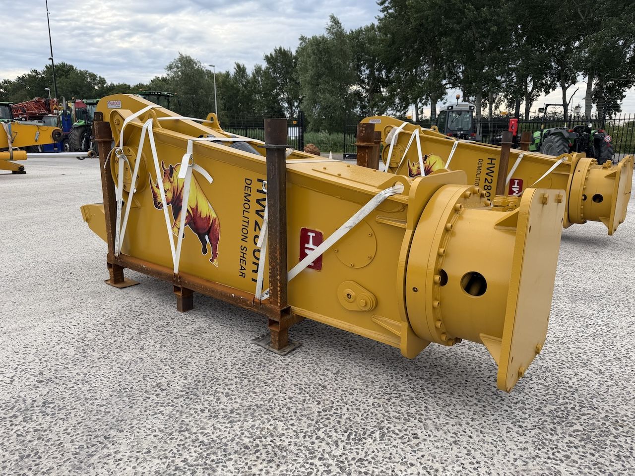 Metaal schaar HW280 RT Machine gew 22-33 ton