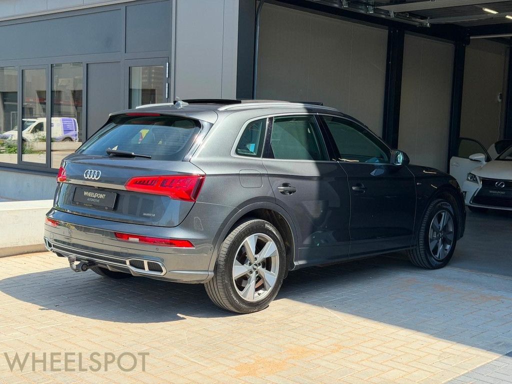 Audi Q5 55 TFSI e quattro S-line|Luchtvering|Pano|B&O|HUD