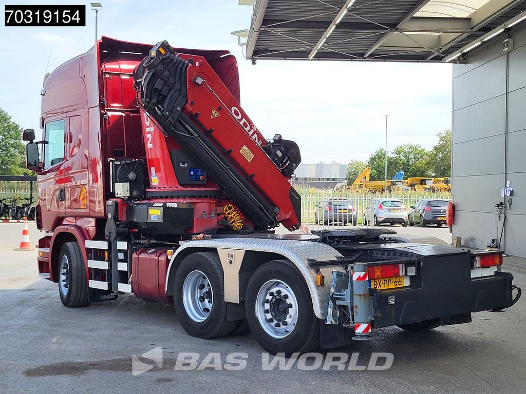 Scania R R480 6X2 NL-Truck HMF ODIN OK6 Crane Kran 6 Extensions Lift+Lenkachse ADR