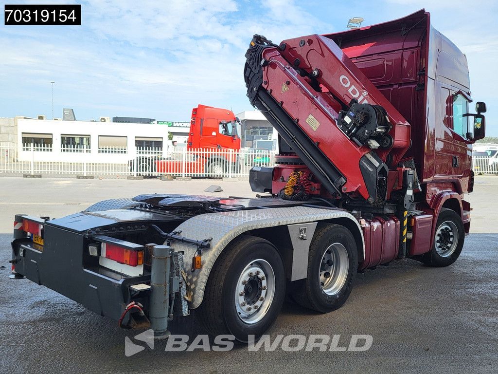 Scania R R480 6X2 NL-Truck HMF ODIN OK6 Crane Kran 6 Extensions Lift+Lenkachse ADR
