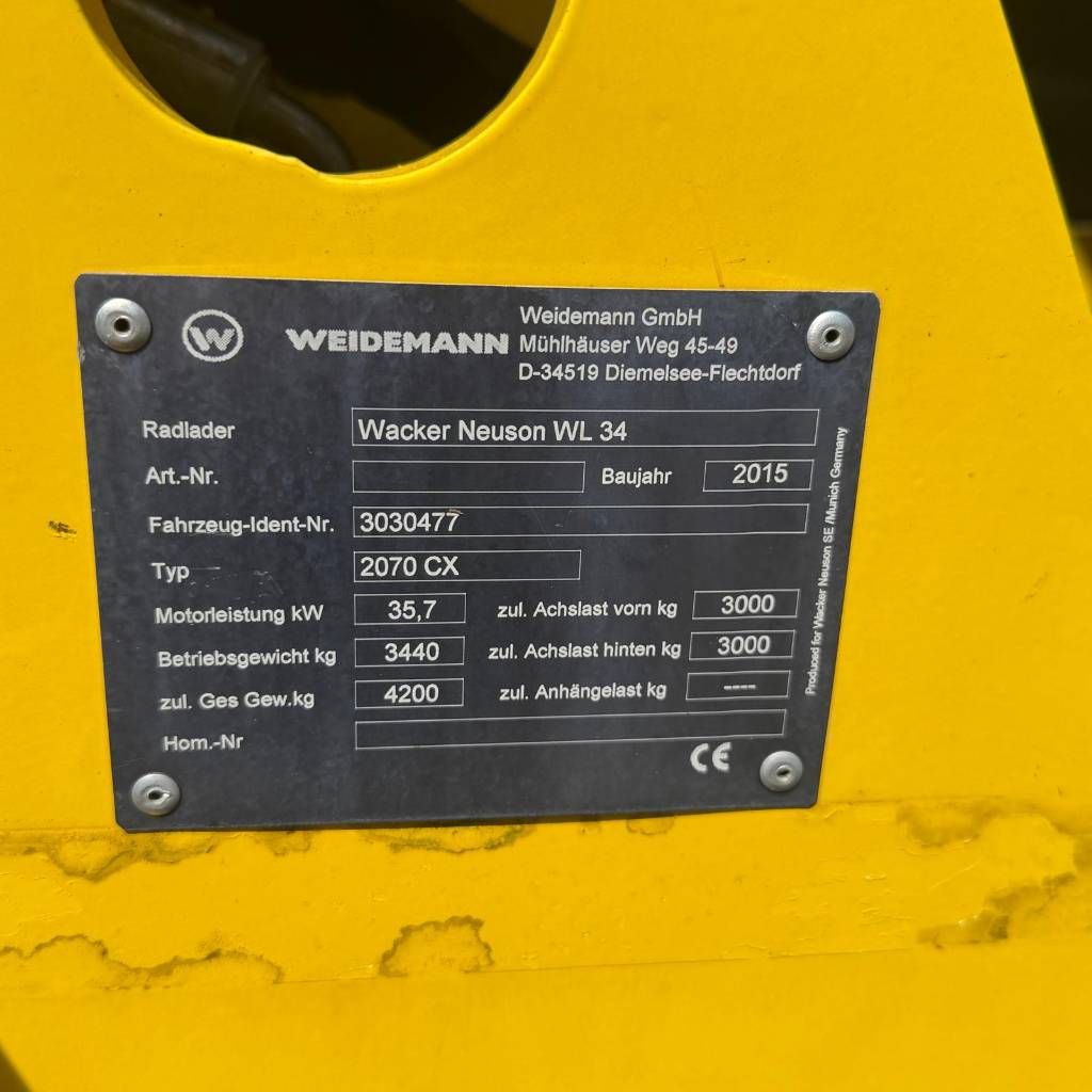 Wacker Neuson WL 34