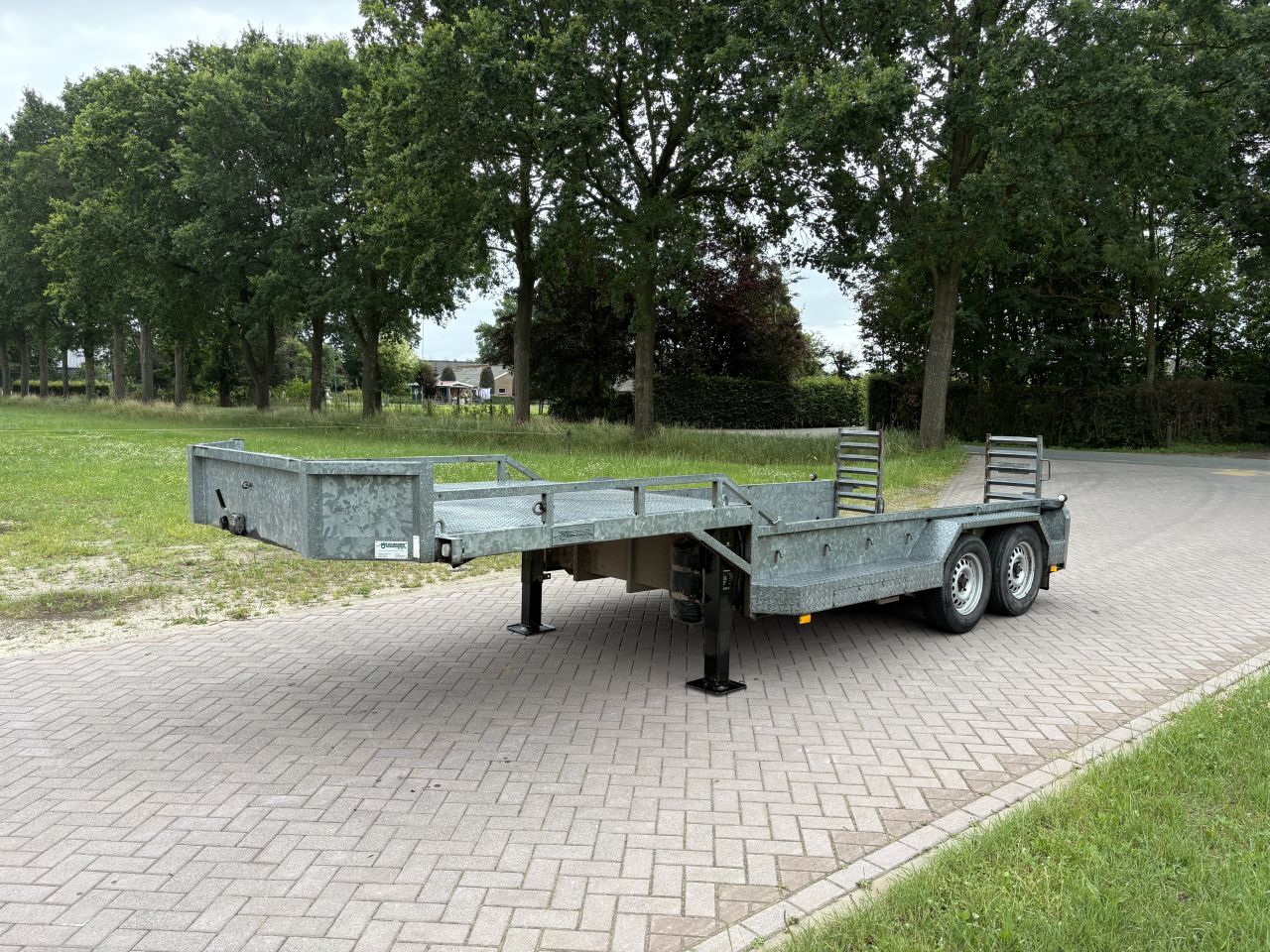 Be oplegger kuip dieplader Veldhuizen 5.200