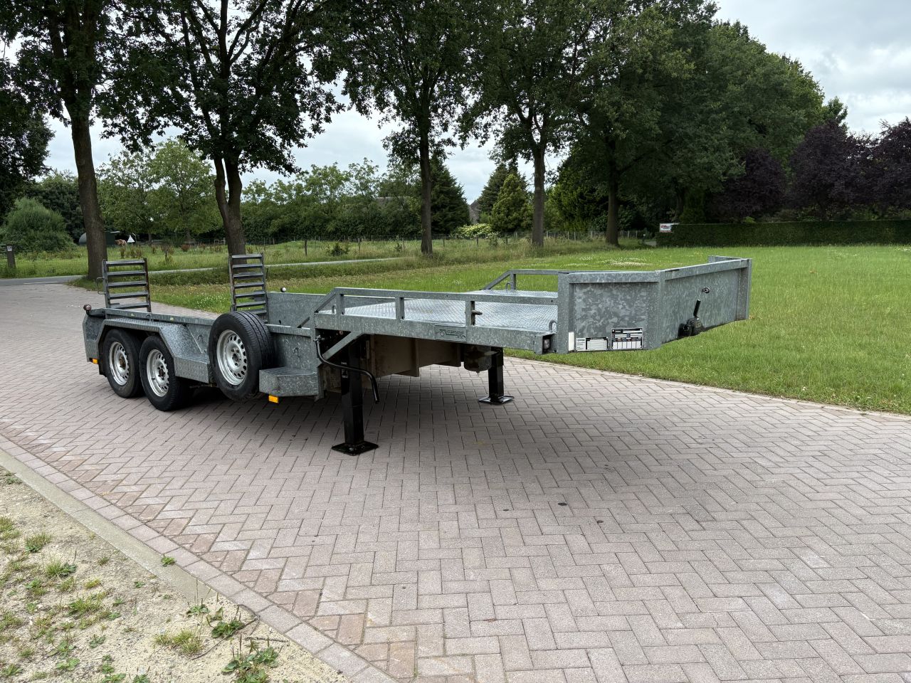 Be oplegger kuip dieplader Veldhuizen 5.200
