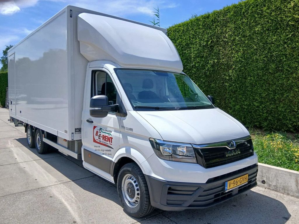 MAN TGE 3.140 Gesloten clixtar 6,1 m.
