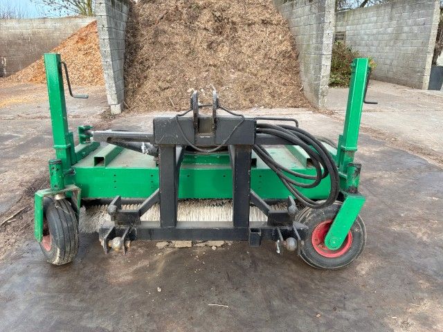 Walk-behind sweeper