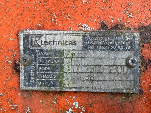 2000 Technicas ARBR geschlossener Aufzugscontainer