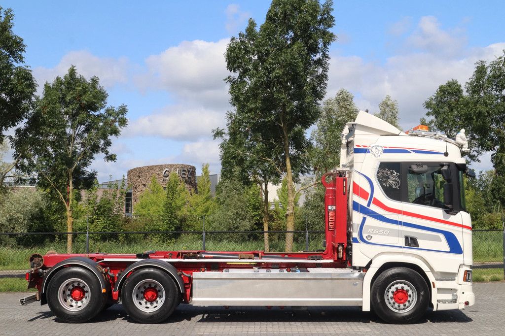 Scania R650 V8 NGS | 6X2 | HIAB HOOK | RETARDER | EURO 6