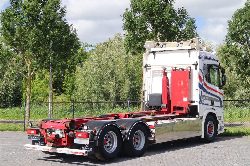 Scania R650 V8 NGS | 6X2 | HIAB HOOK | RETARDER | EURO 6