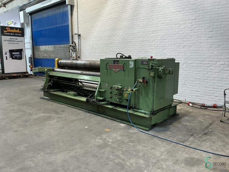 Plaatwalsen Haeusler VRM HY L2500x10mm 2005