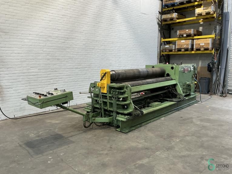 Plaatwalsen Haeusler VRM HY L2500x10mm 2005