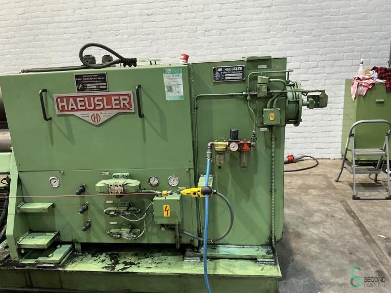 Plaatwalsen Haeusler VRM HY L2500x10mm 2005
