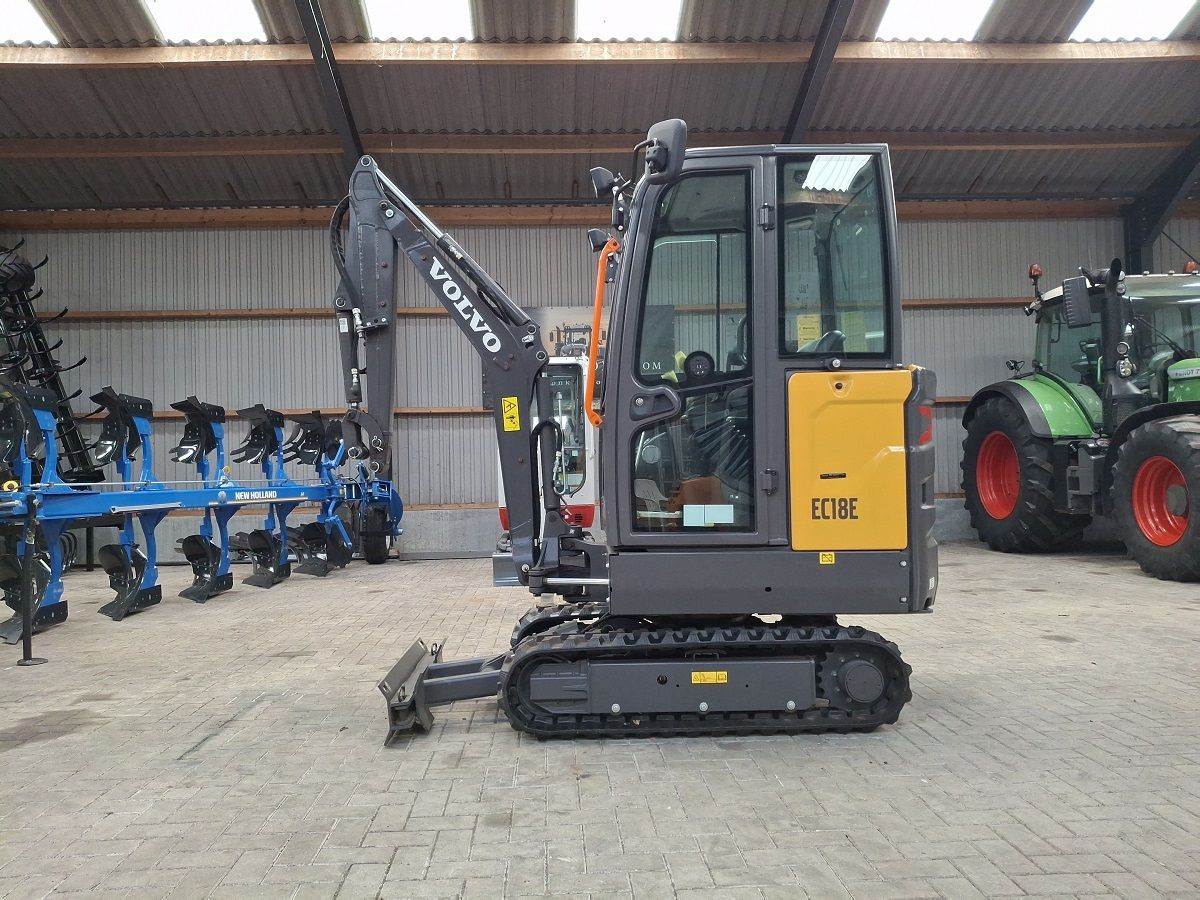 Volvo EC18E, minigraver, minikraan, BJ2025, 2 stuks, Nieuw!