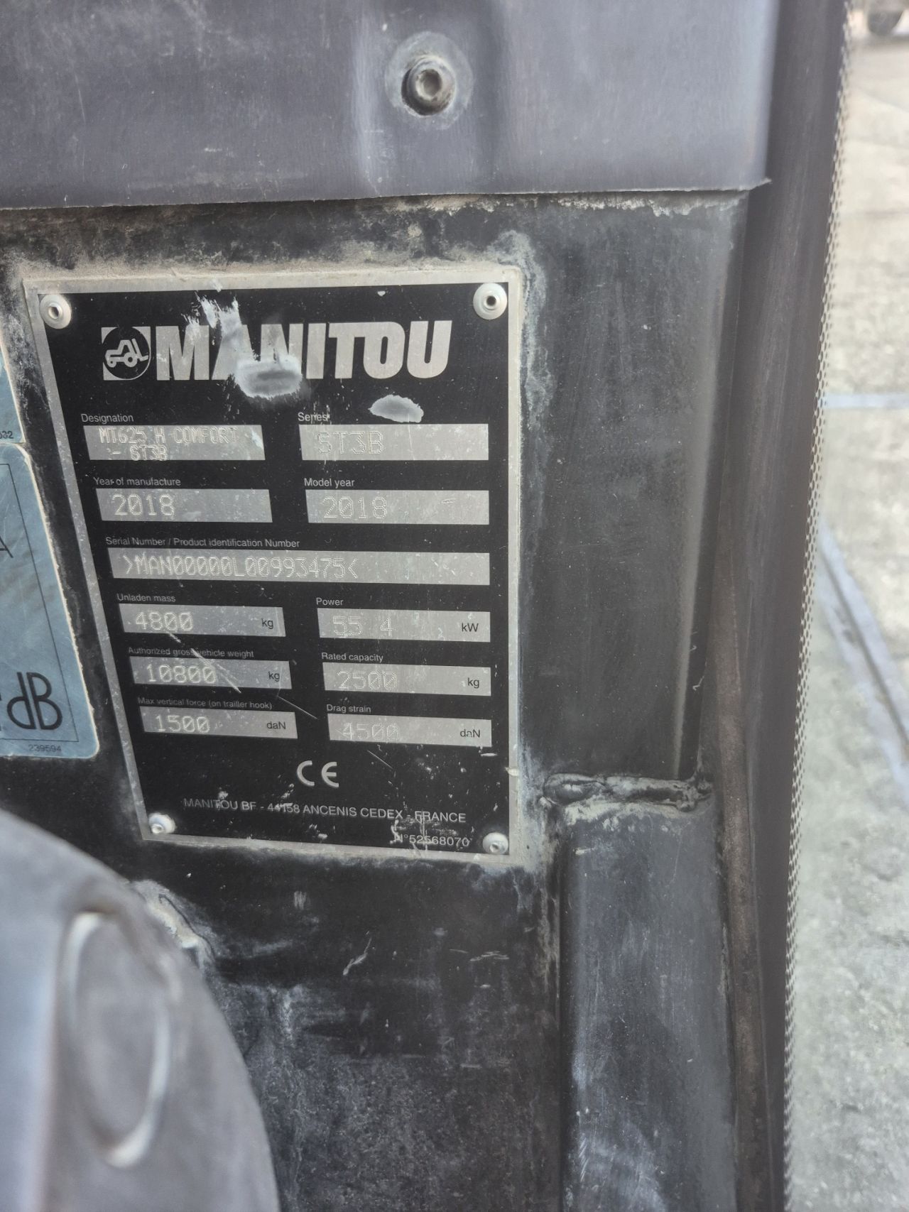 MANIOTU MT625H comfort verreiker met hefhoogte 6 m