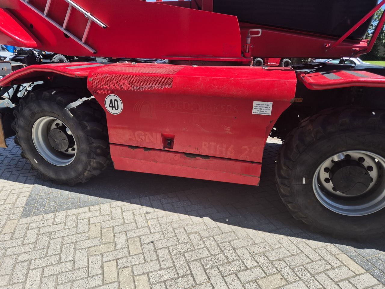 MAGNI RTH 6.25 roterende verreiker met hefhoogte 25 m