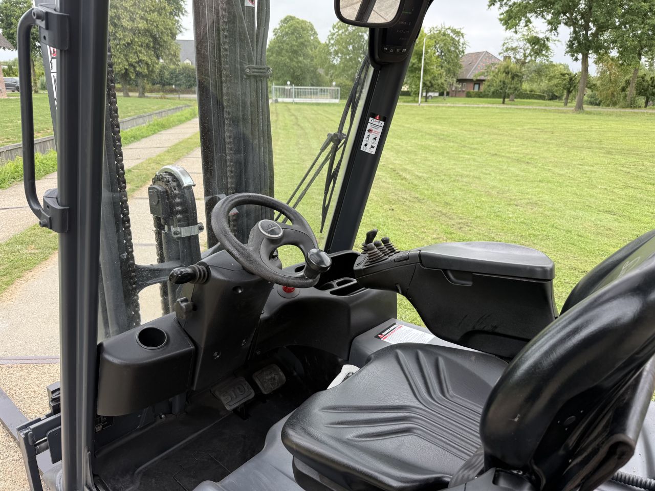 Linde E16 BJ2020 5300uur triplex 4.75M freelift Sideshift