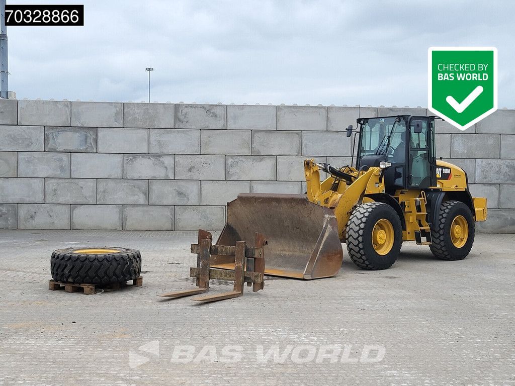 Caterpillar 918 M Bucket + Forks