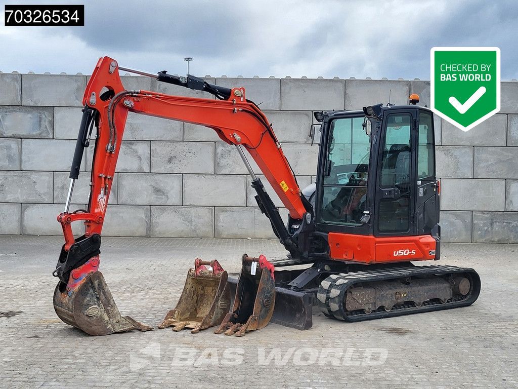 Kubota U50-5 A/C - 3 Buckets