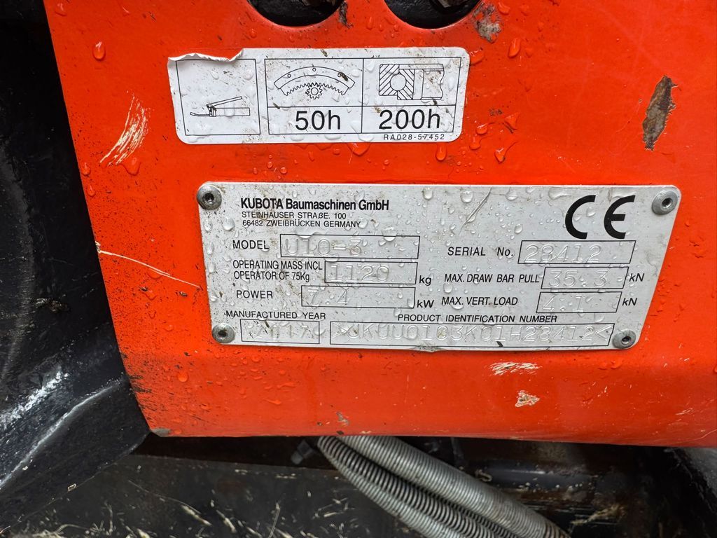 Kubota U10-3