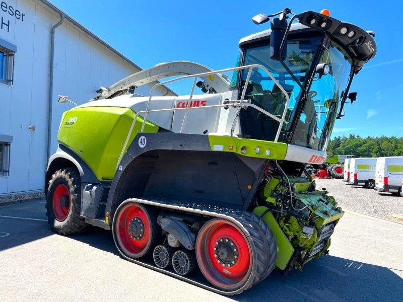 Claas JAGUAR 960 TT TERRA TRAC, NIR, QUANTIMETER, PICK UP KEMPER C 300