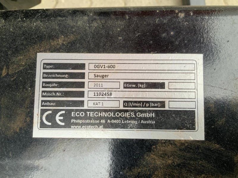 ECO Grasvampir 0GV1-600
