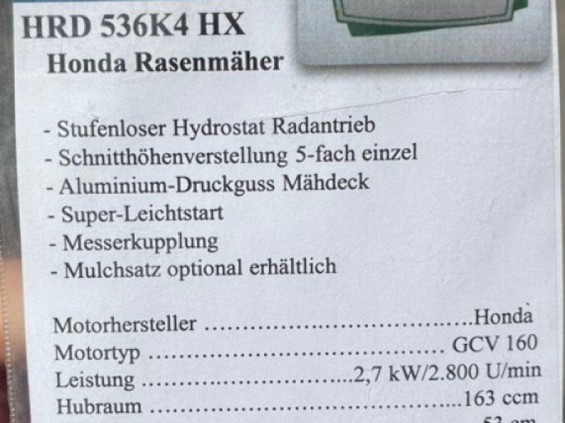 Honda HRD 536K4 HX