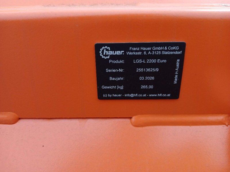 Hauer LGS lang 2200 POM-C SWE-Euro
