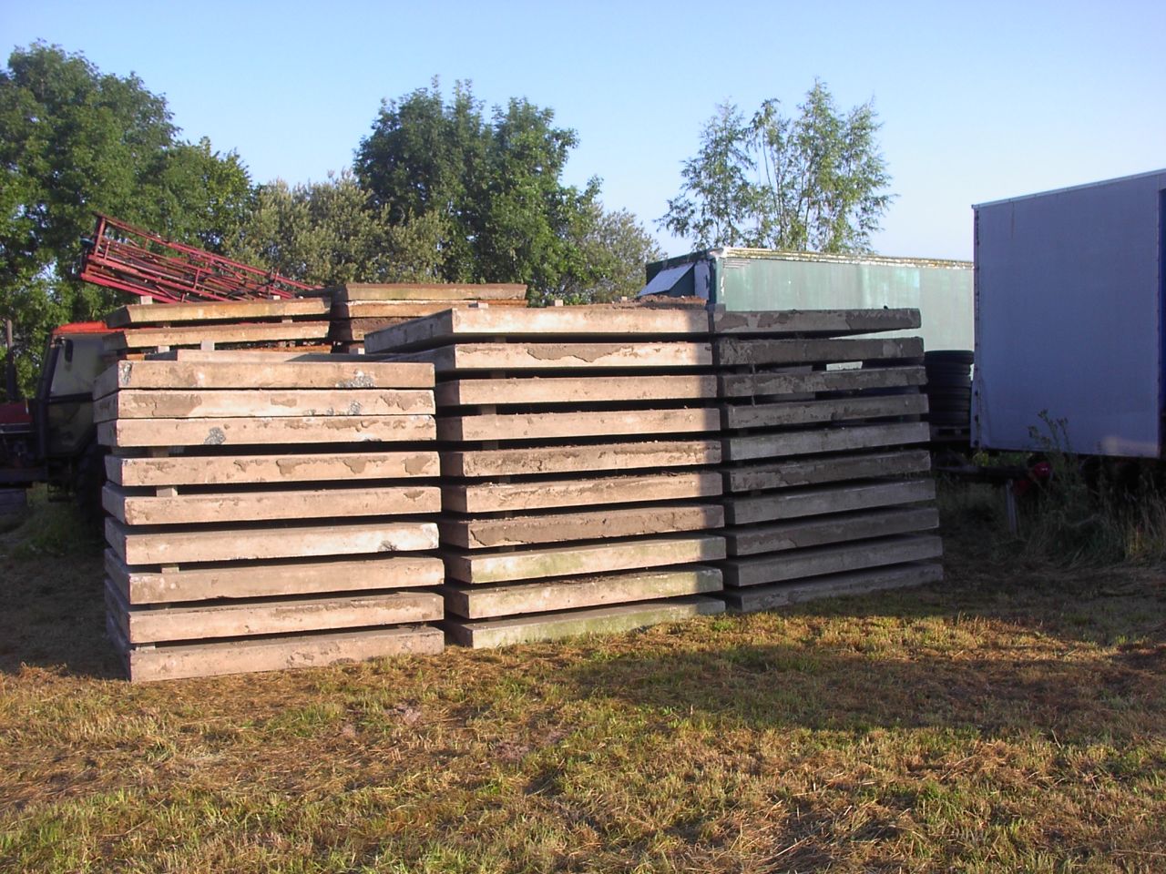 Betonplaten 2.00 x 2.00 x16