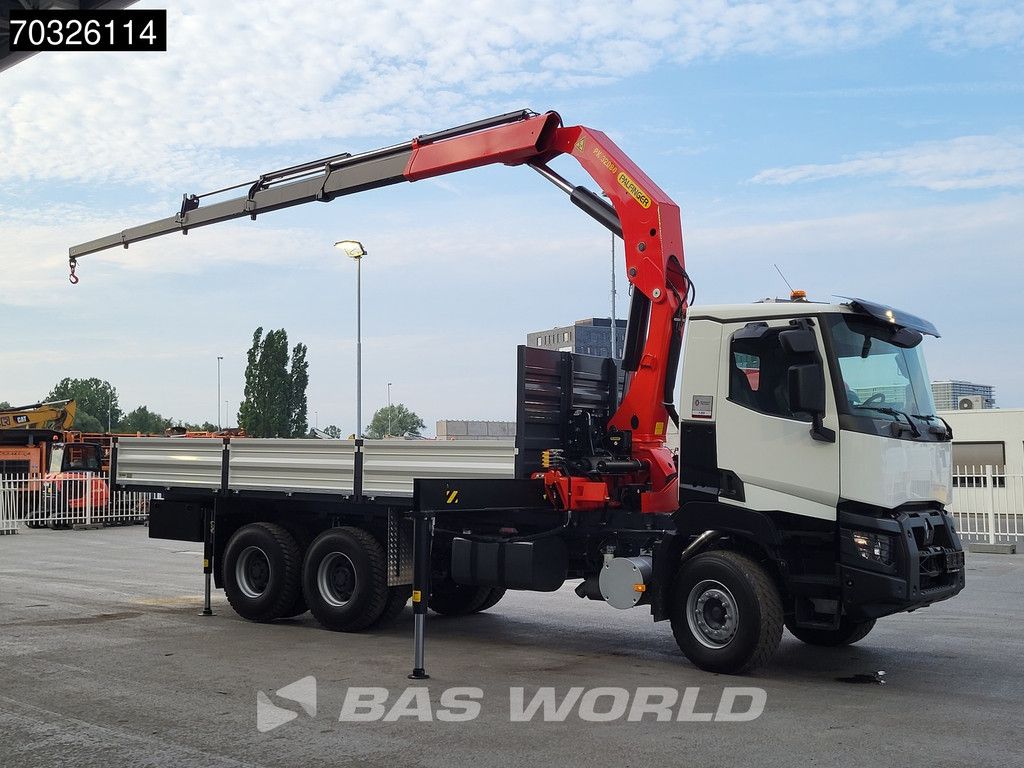 Renault K420 6X4 NEW! EURO 3 Palfinger PK32080 Remote 5x Extensions Full Steel