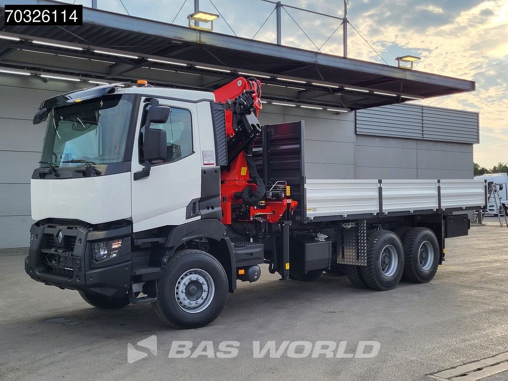 Renault K420 6X4 NEW! EURO 3 Palfinger PK32080 Remote 5x Extensions Full Steel