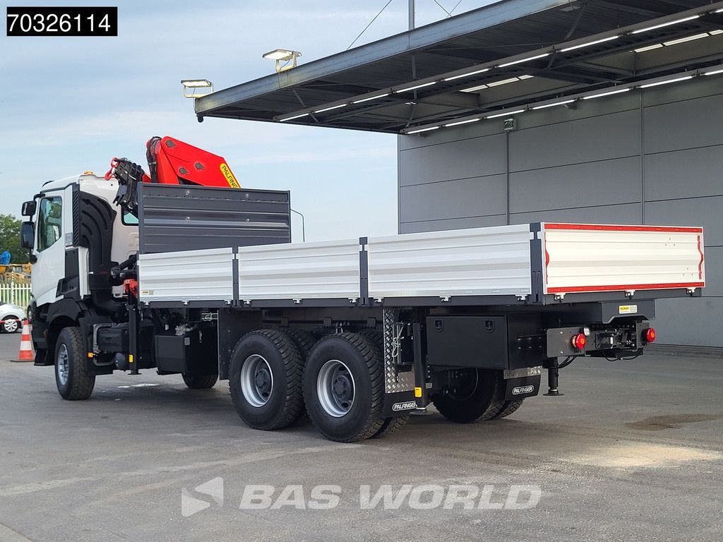 Renault K420 6X4 NEW! EURO 3 Palfinger PK32080 Remote 5x Extensions Full Steel
