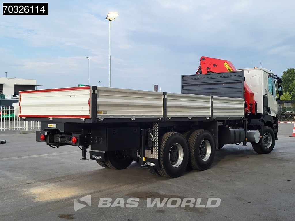 Renault K420 6X4 NEW! EURO 3 Palfinger PK32080 Remote 5x Extensions Full Steel
